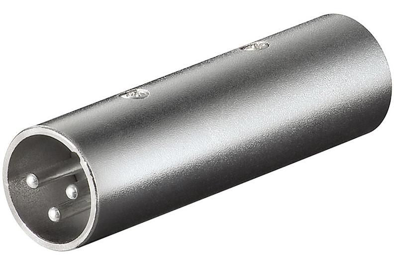 Microconnect XLR-Kabel – 3-pol M–M, Grau