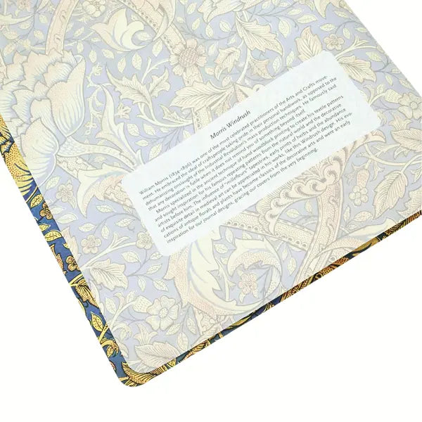 Paperblanks Notizheft – A4 – 80 Blatt – 100 g/m² – Hardcover, perforiert, abgerundete Kanten, blau, FSC