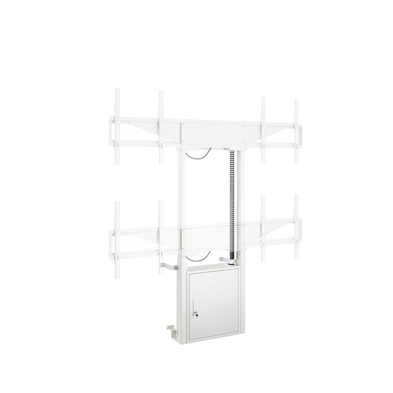 Hagor Wandlift (bodenstehend) – 46–65" – VESA 400×400–600×400 – bis 120 kg, motorisiert, für 2 Displays