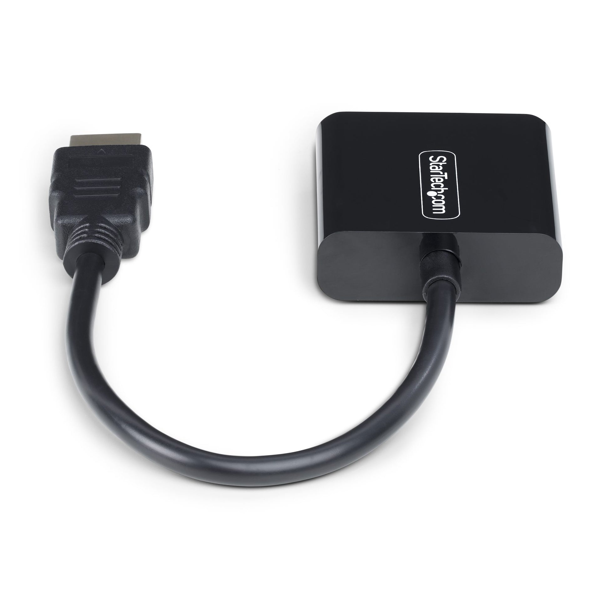 StarTech.com Aktiver HDMI-zu-VGA-Adapter – 1920 × 1200 @ 75 Hz, 18,9 cm, für HDMI-Quellen und VGA-Monitore