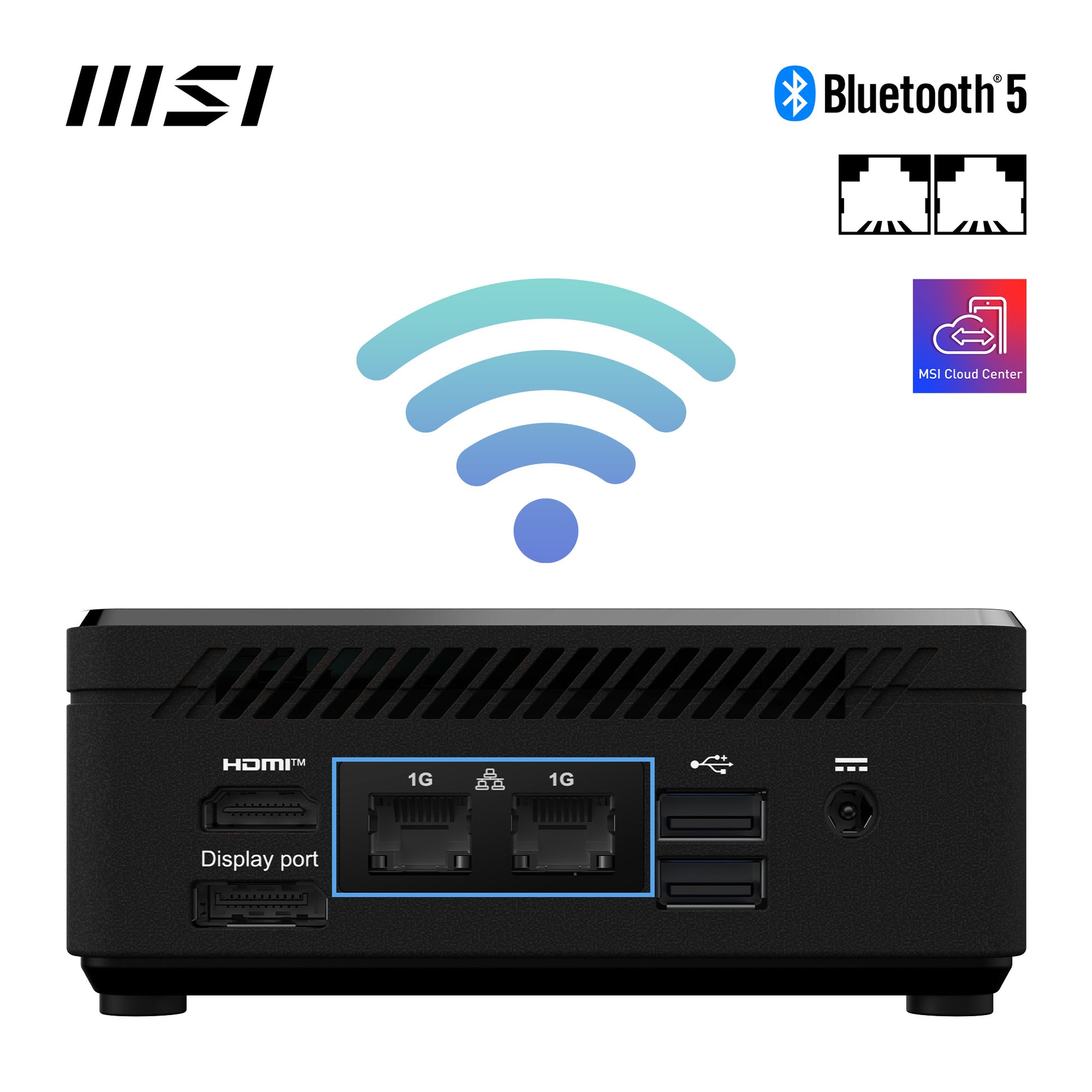MSI Cubi N ADL-006DE Micro – Intel N200, 4 GB RAM, 128 GB SSD, Windows 11 Pro
