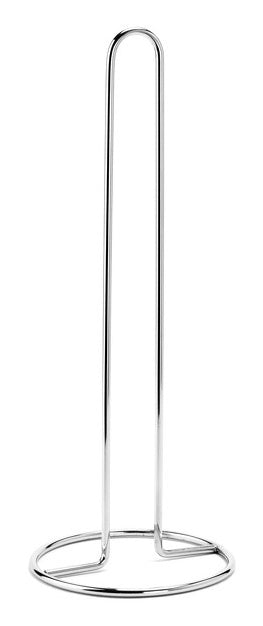 MSV Küchenrollenhalter Chromstahl, 12 × 12 × 31,5 cm, silber