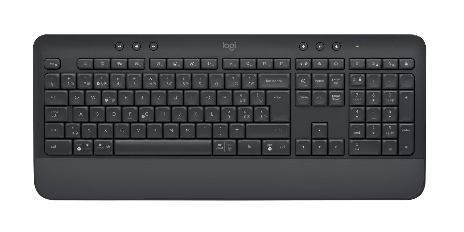 Logitech MK650 für Business – Tastatur, CH-Layout (DE-CH), Grau