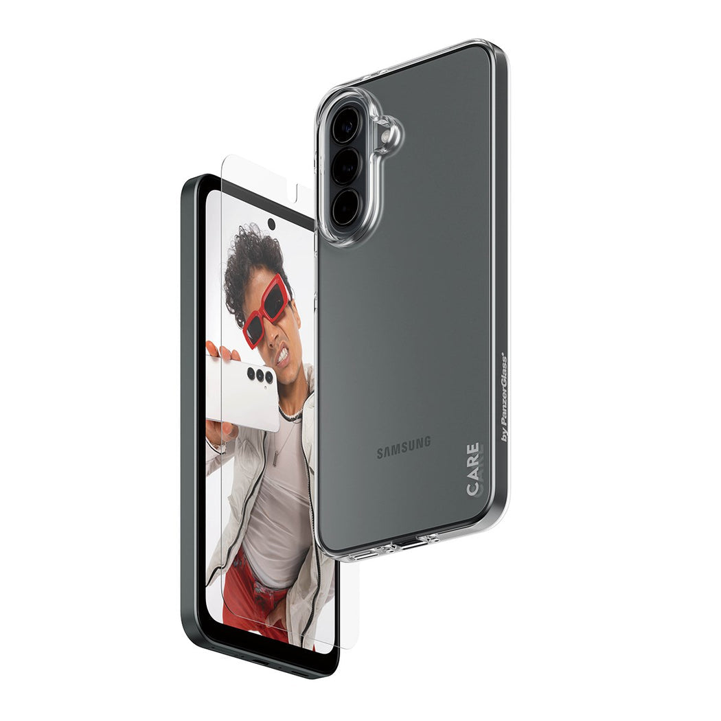 PanzerGlass CARE Fashion Backcover – für Samsung Galaxy A37 5G, Kunststoff, Transparent