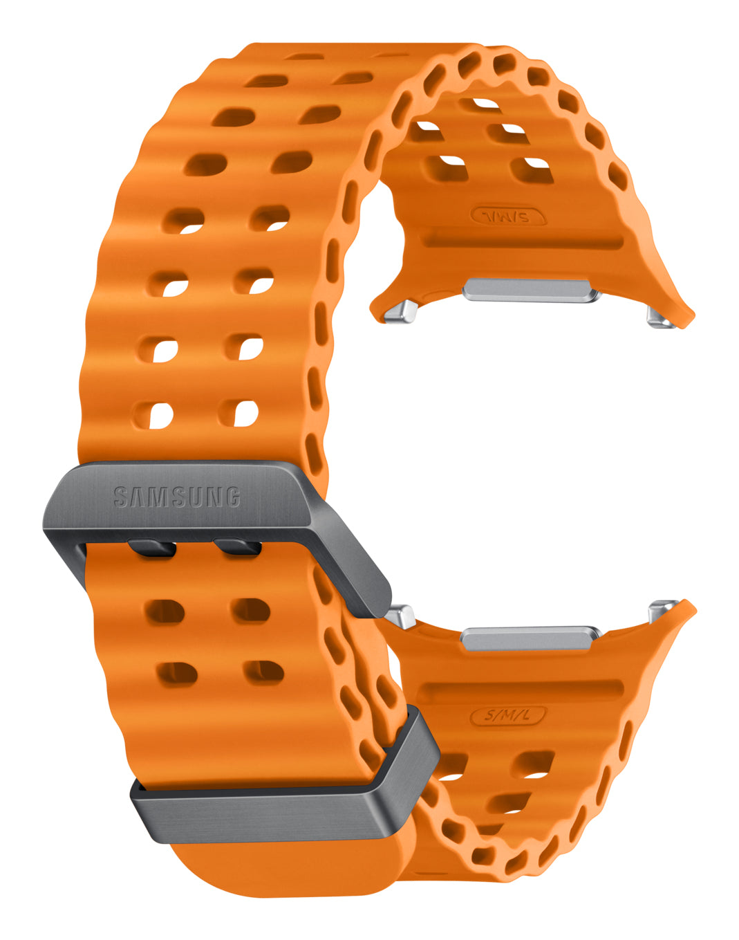 Samsung Marine Band – Orange, für Galaxy Watch Ultra
