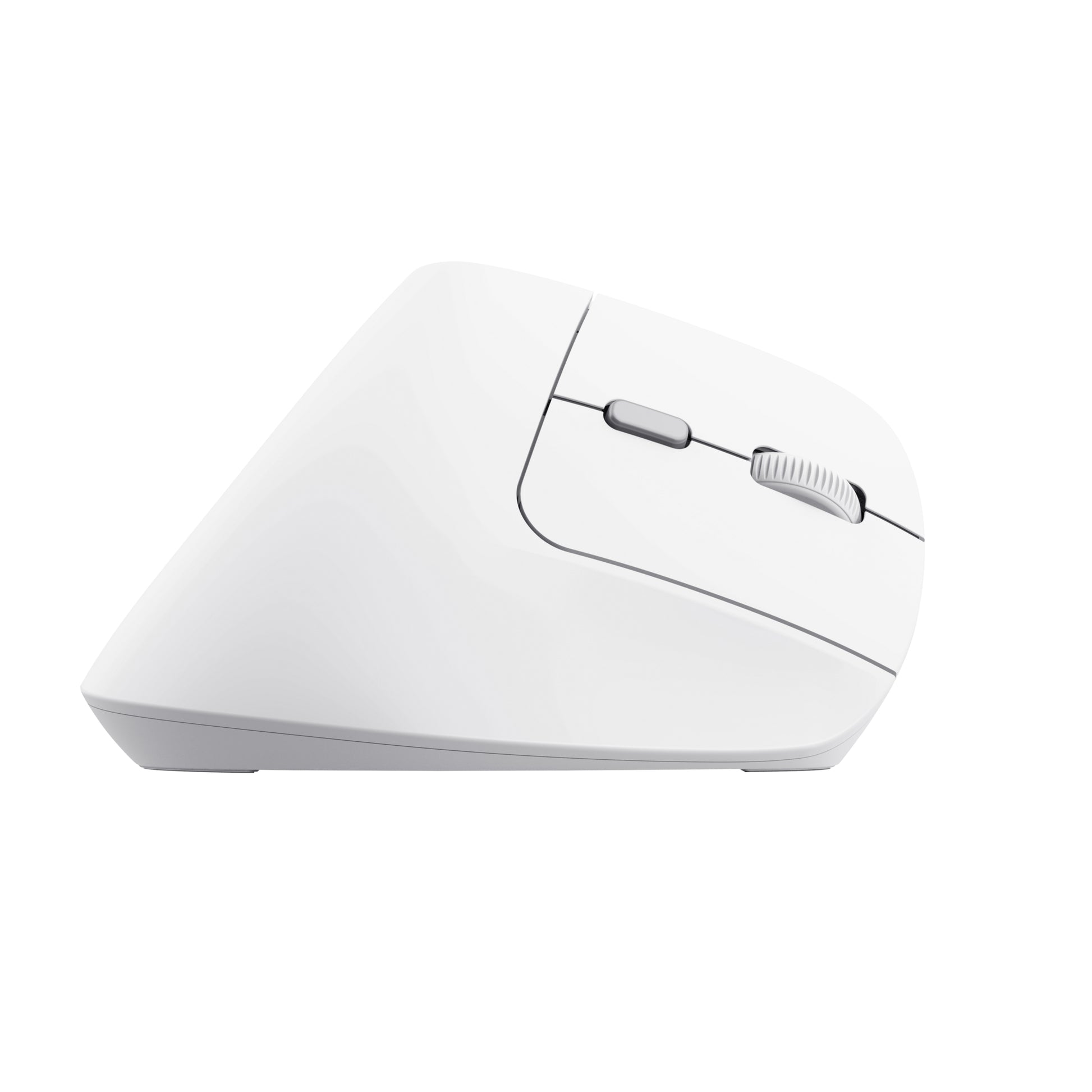 Trust Bayo II – ergonomische kabellose Maus, USB-C, Weiss