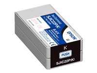 Epson Tintenpatrone SJI-C-22-P-(K), schwarz, 33 ml