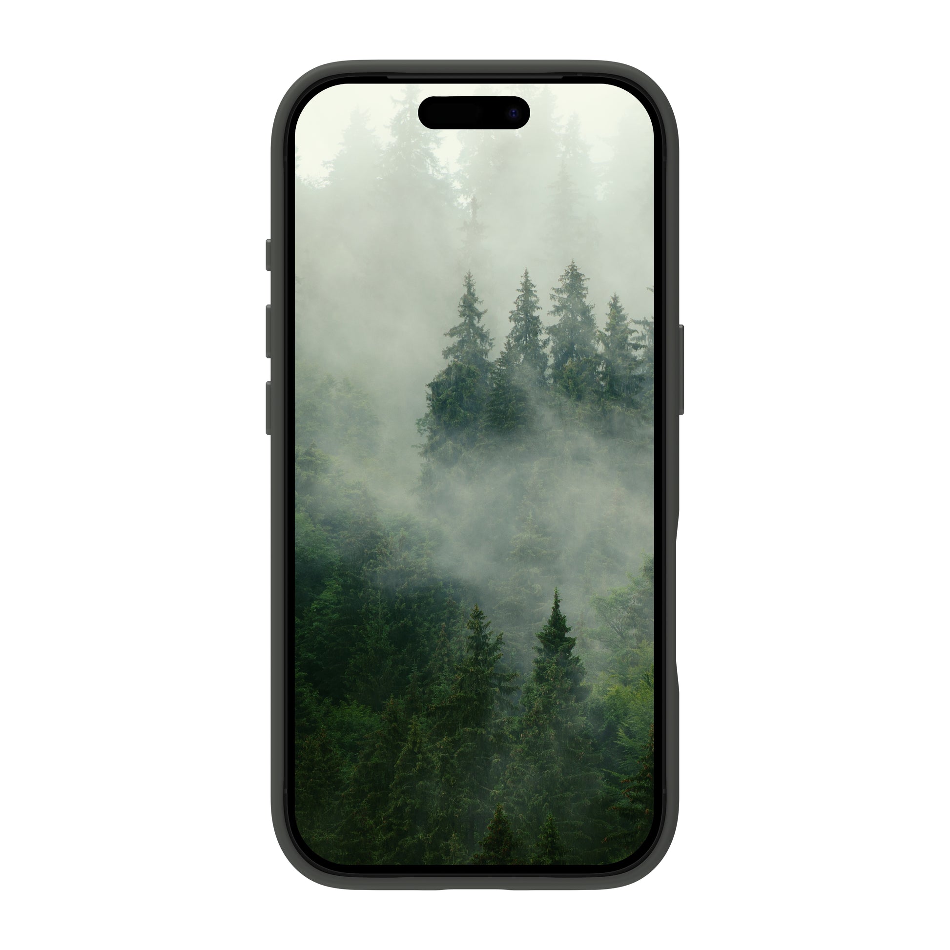 dbramante1928 Roskilde MS ICON Backcover – für Apple iPhone 17 Pro, MagSafe, Kunststoff, Forest Shadow