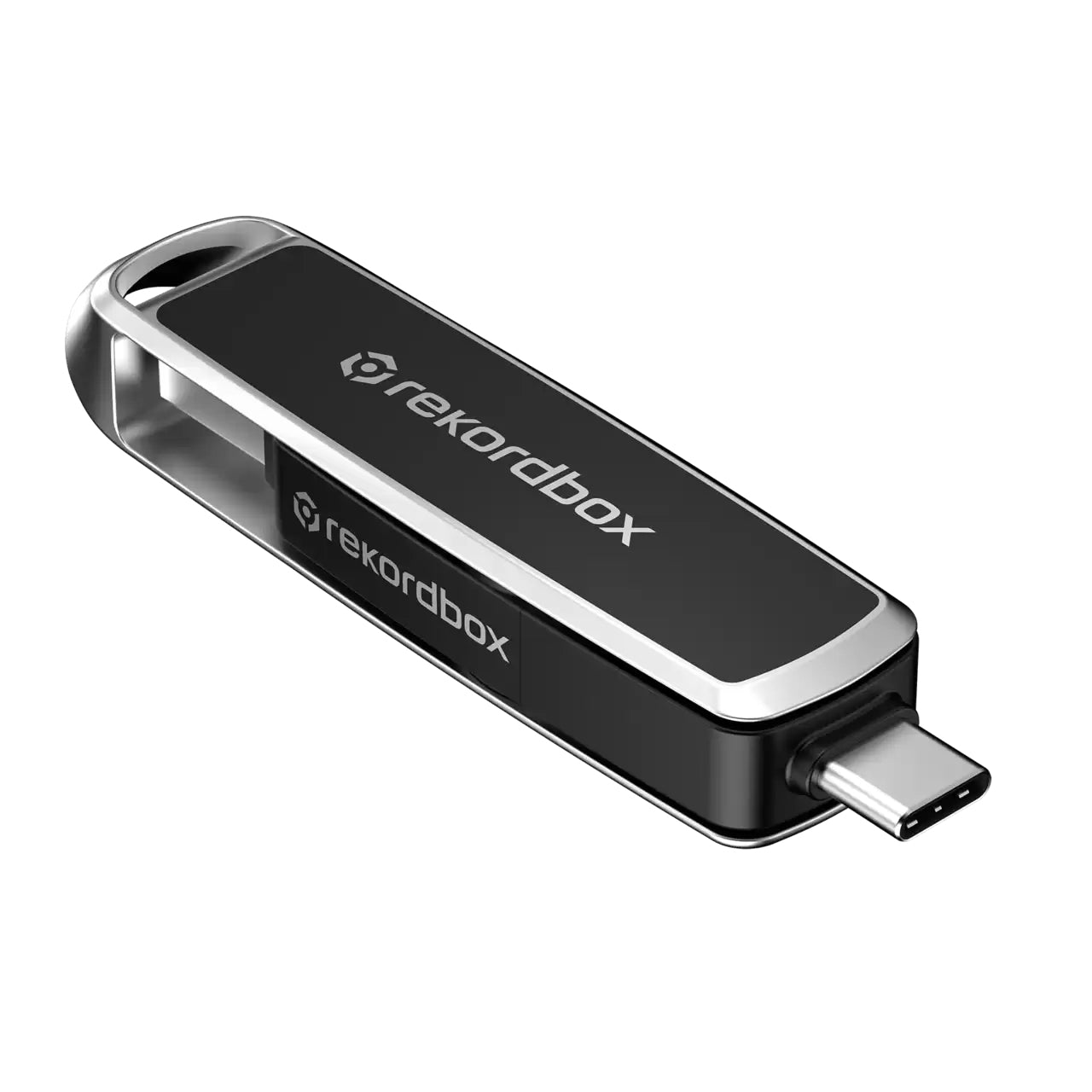 SanDisk DJ SDDDE1-512G-GR46 USB-Stick 512 GB – USB-A/USB-C, 1000/900 MB/s, Drehring, Schwarz