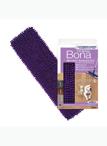 Bona Wischbezug CA101085 – 1 Stk. – Mikrofaser, violett