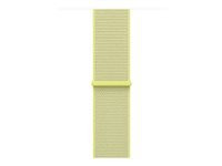 Apple Sport Loop – Armband – für Apple Watch 40 mm, Neongelb, Nylon