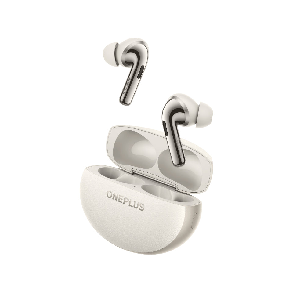 OnePlus Buds Pro 3 TWS In-Ear – ANC, mit Qi-Ladecase, Weiss, BT 5.4