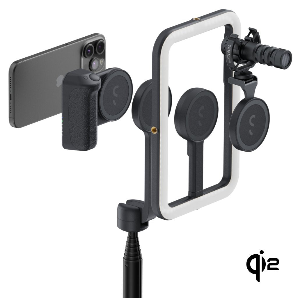 ShiftCam Ladegriff (MagSafe), für Smartphones, Schwarz