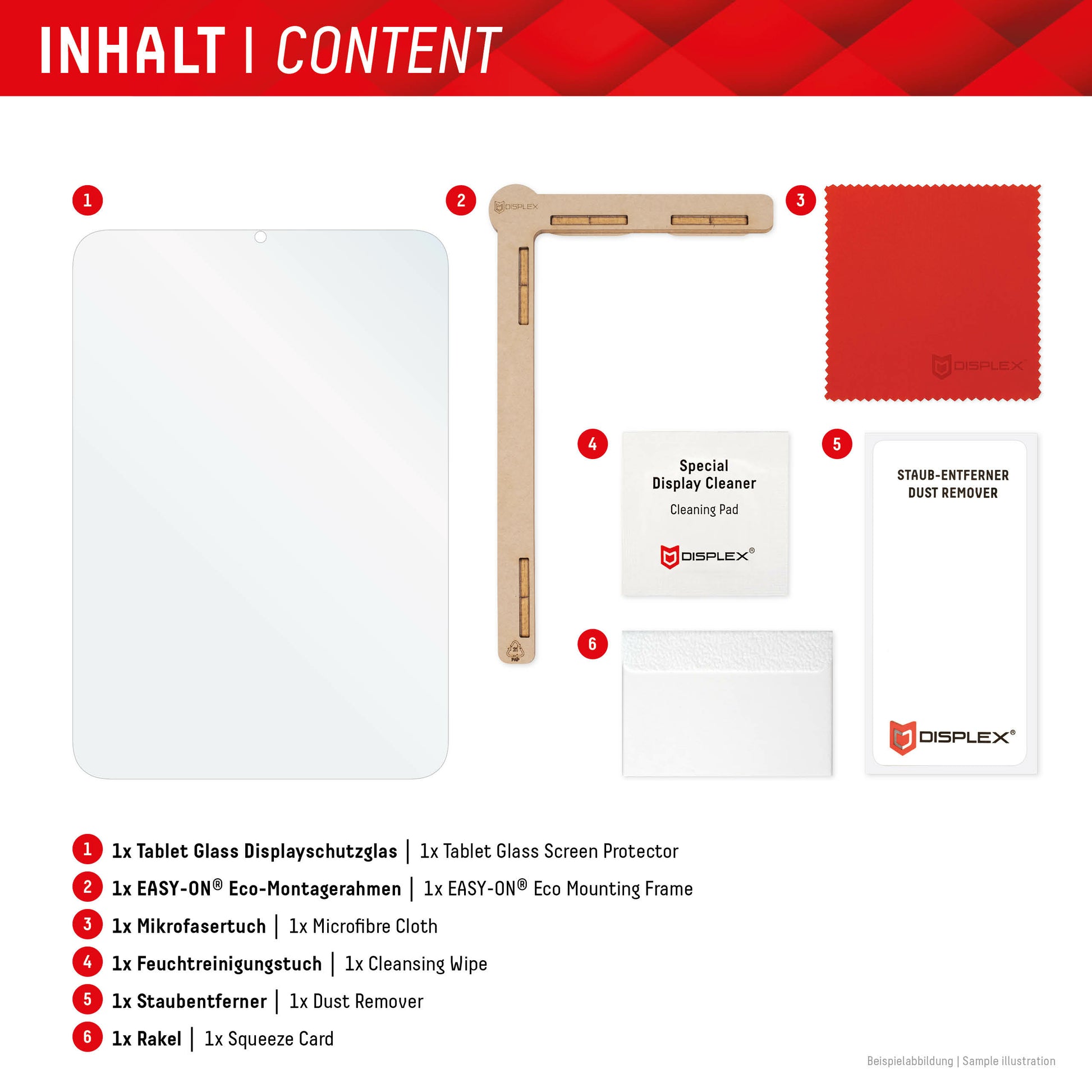 E.V.I. Panzerglas für iPad Pro 11" (5. Gen.) – 9H, Anti-Fingerprint