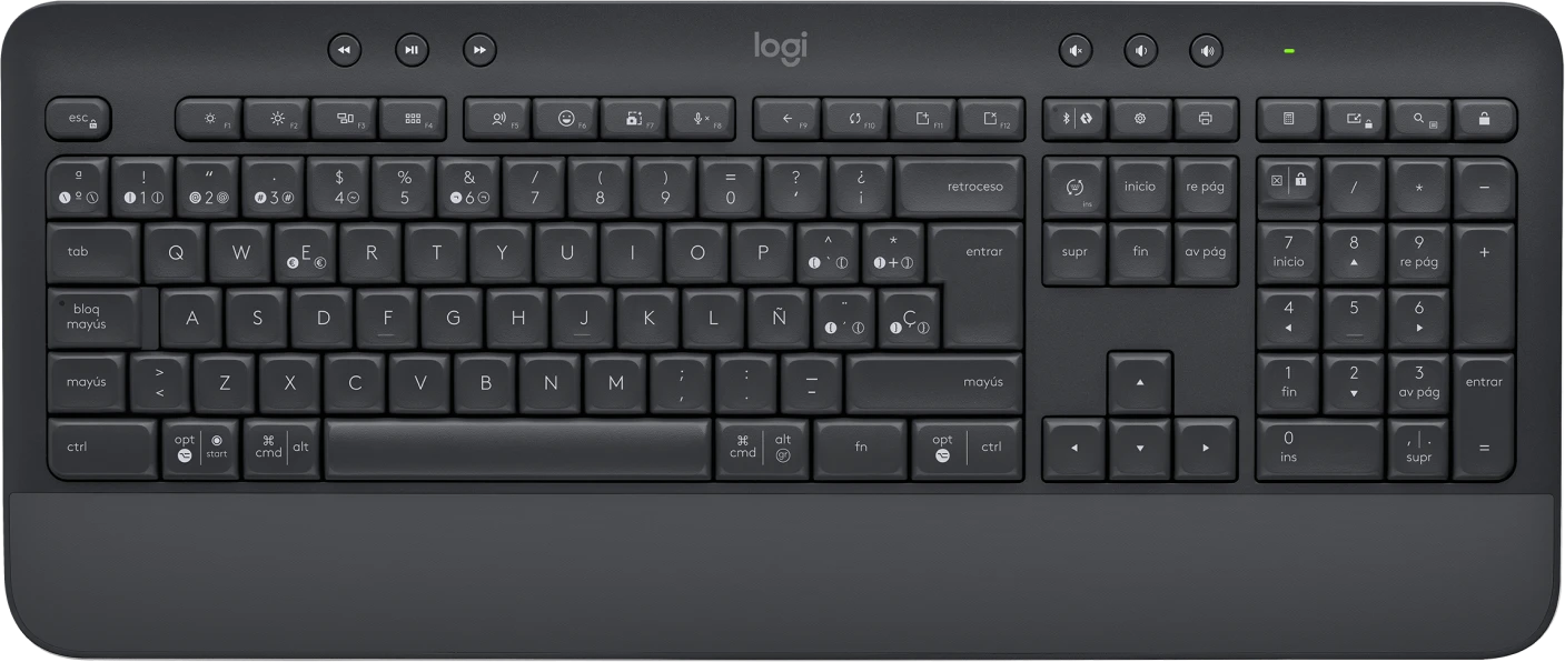 Logitech Signature K650 – Tastatur, ES-Layout (ES), Grau