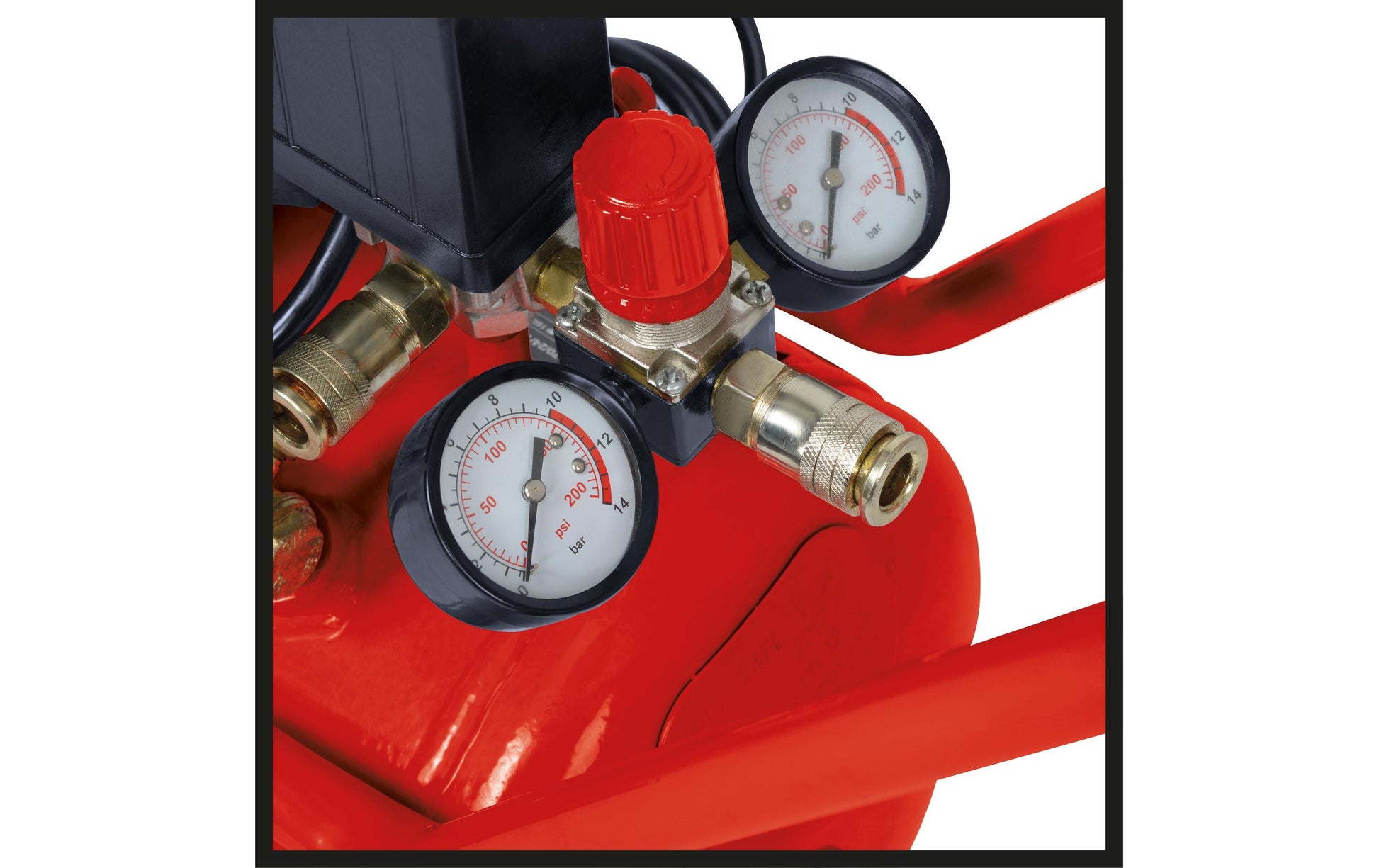 Einhell TC-AC 270/24/10 Kit Kompressor – Kessel 24 l – Set, 3 Teile