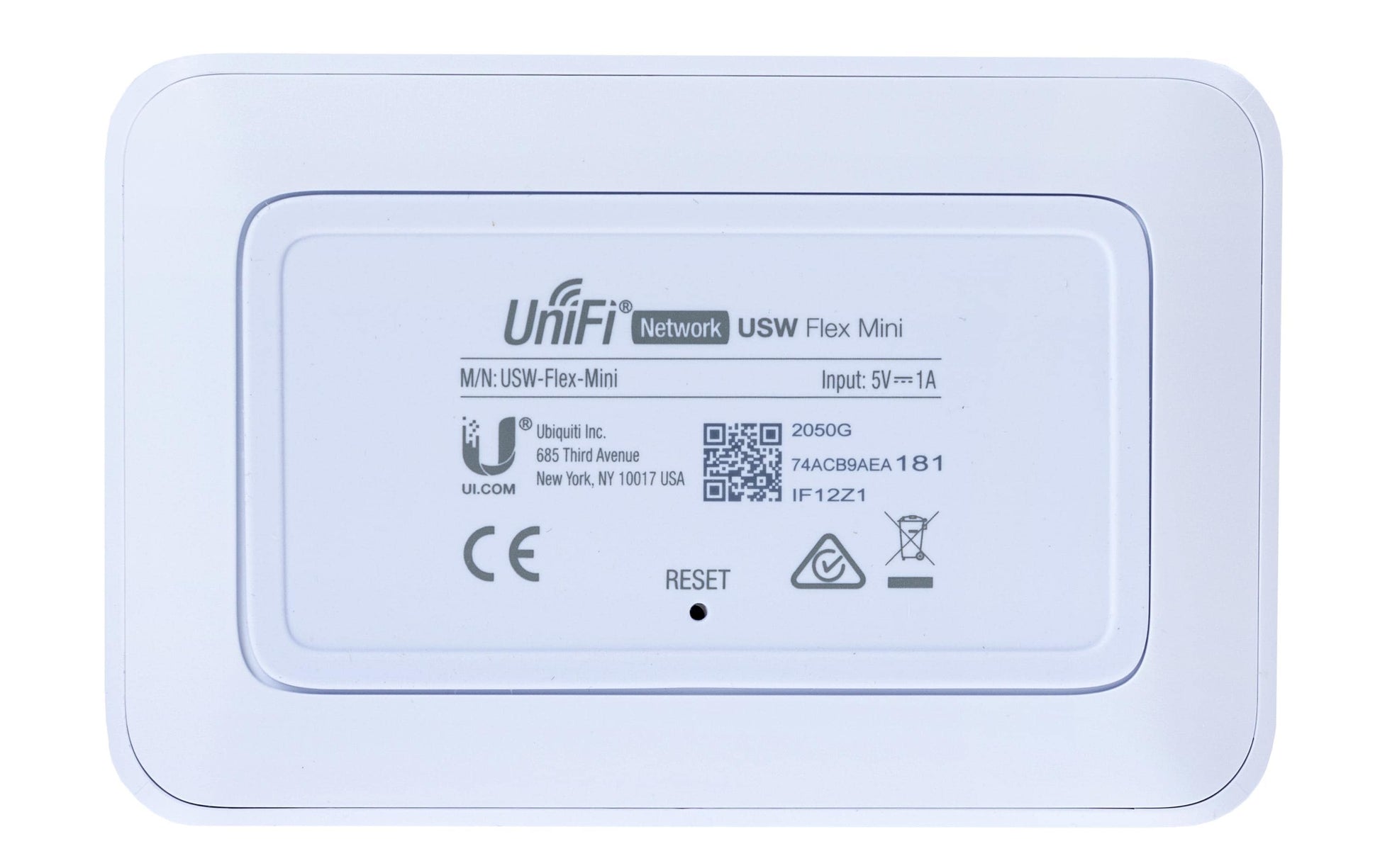 Ubiquiti UniFi Switch Flex – Managed Switch – 5×GbE, PoE+