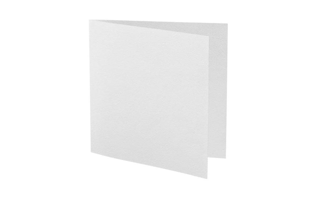 Artoz Grusskarten – 310 × 155 mm, Papier 220 g/m², blütenweiss – 5 Stk