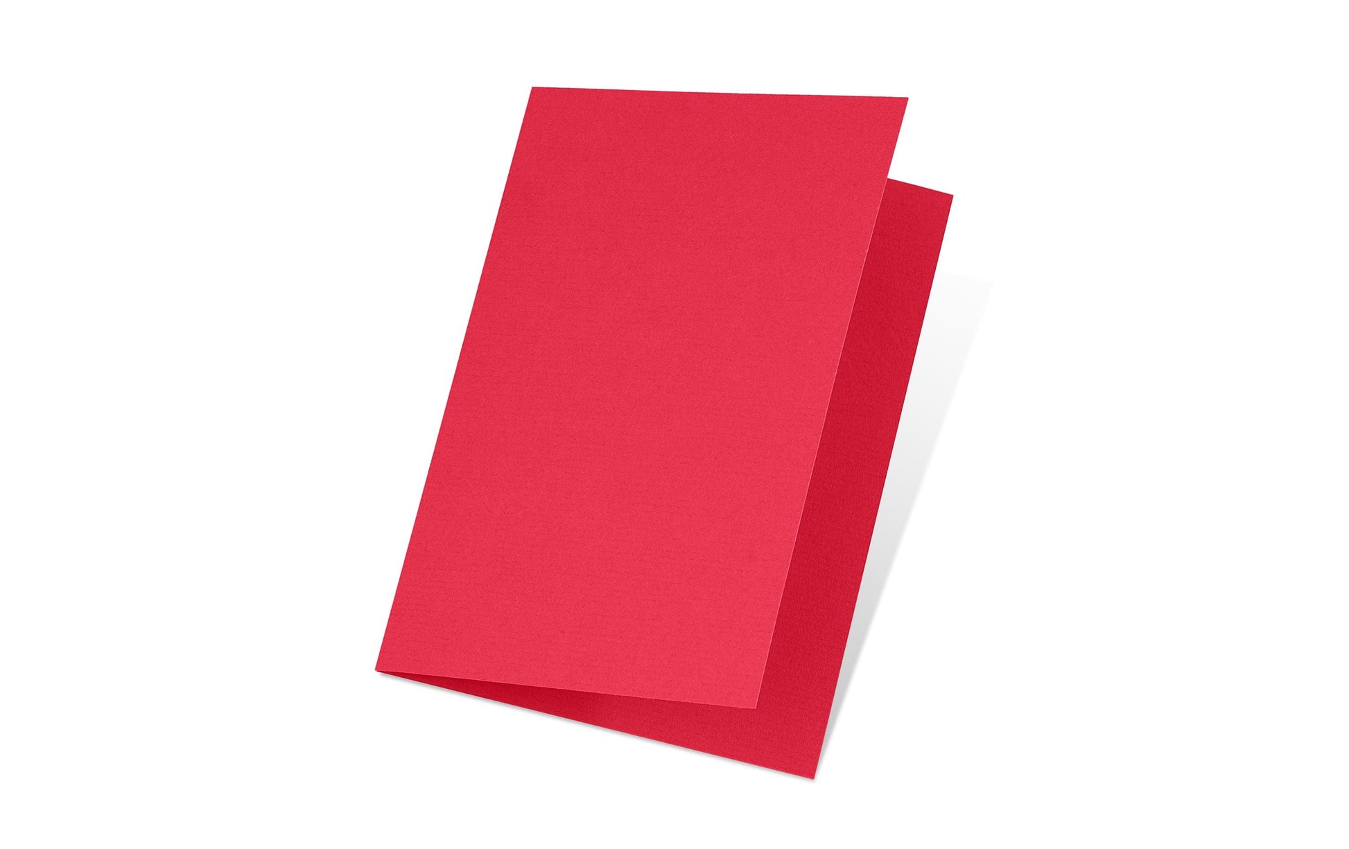 Artoz Klappkarten-Set – A5, Karton 220 g/m², Rot – 5 Stk