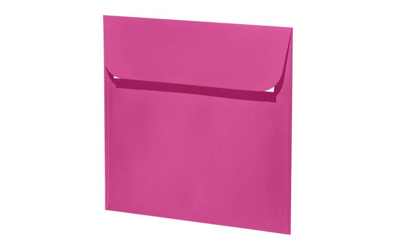 Artoz Couvert 160 × 160 mm, ohne Fenster, fuchsia, 100 g/m² – Artoz – 5 Stk.