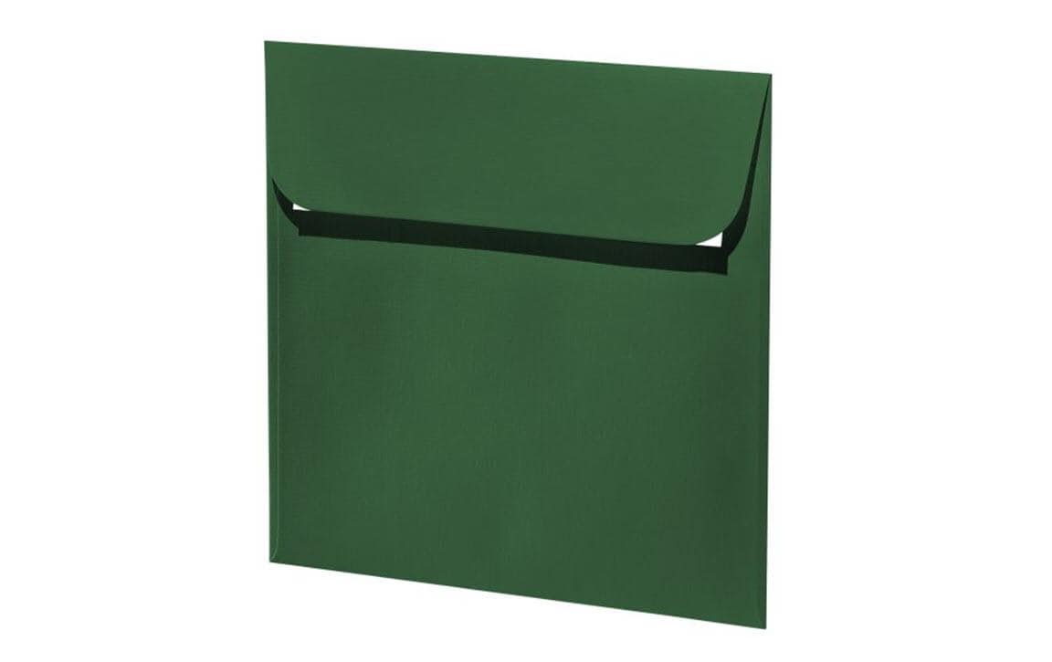 Artoz Couvert 160 × 160 mm, ohne Fenster, grün, 100 g/m²