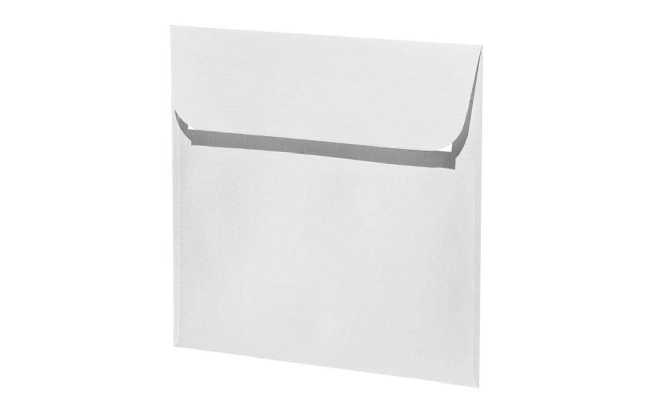 Artoz Couvert 160 × 160 mm, ohne Fenster, weiss, 100 g/m²