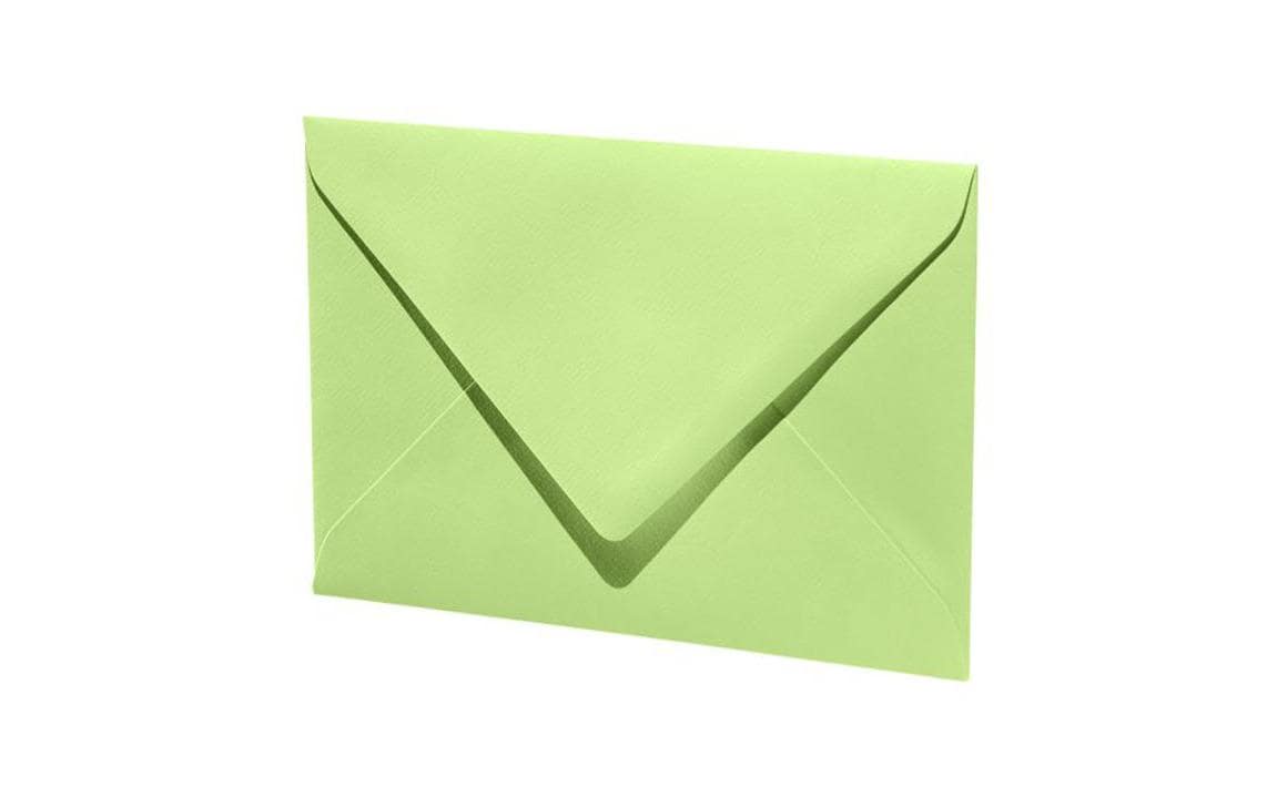 Artoz Couvert E6, ohne Fenster, grün, 100 g/m² – Artoz – 5 Stk.