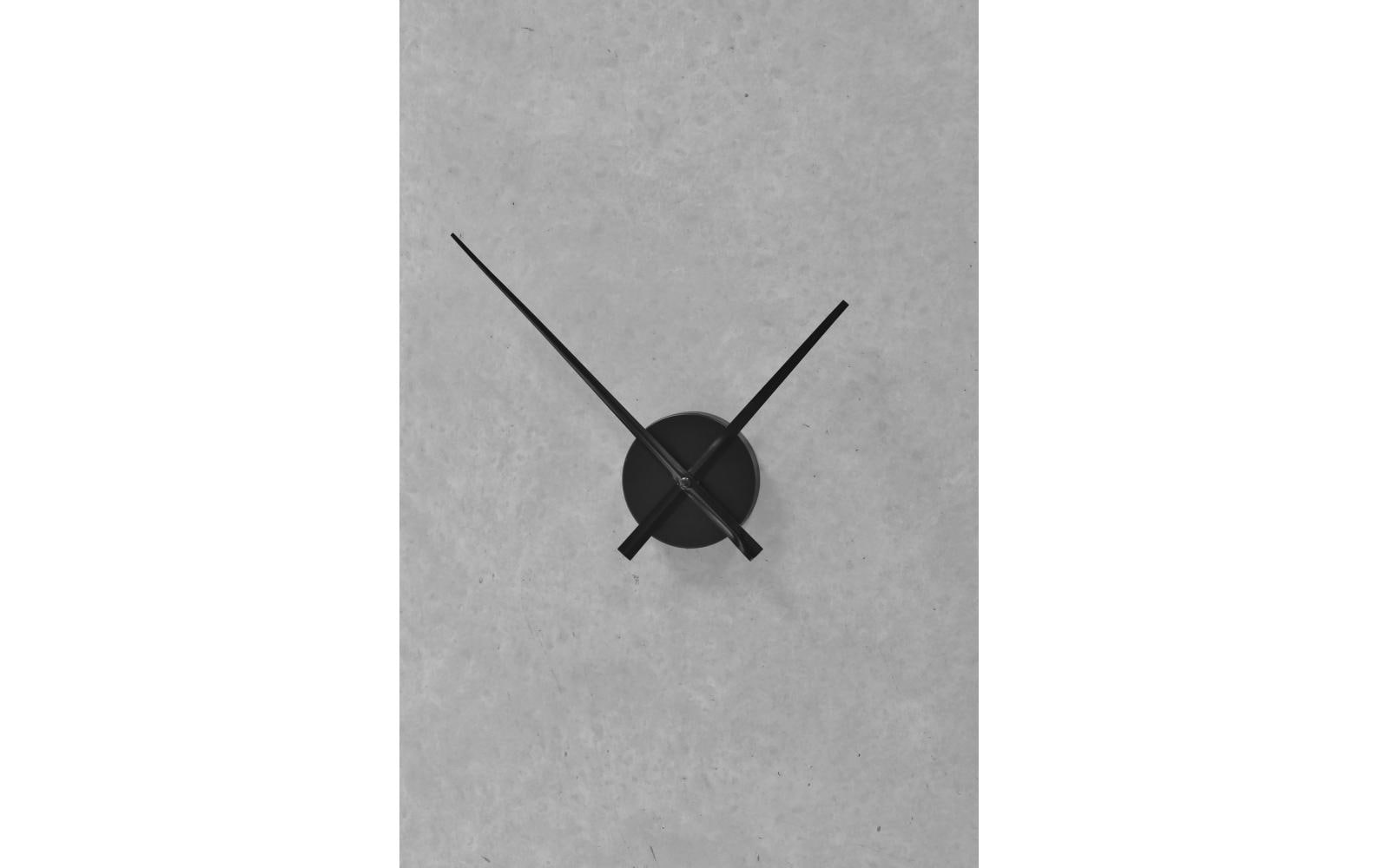 TFA-Dostmann TFA Dostmann MINIMALIST Wanduhr – Analog, Lautlos, Ø 31,0 cm, Schwarz, Metall