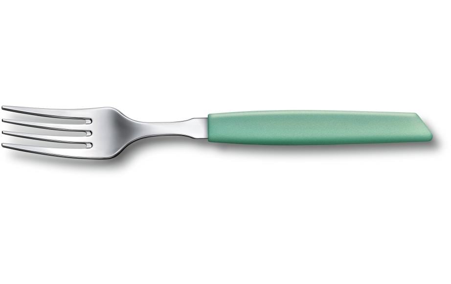 Victorinox Swiss Modern Tafelgabel – 20,5 cm, Edelstahl, Kunststoffgriff, Mint, spülmaschinenfest