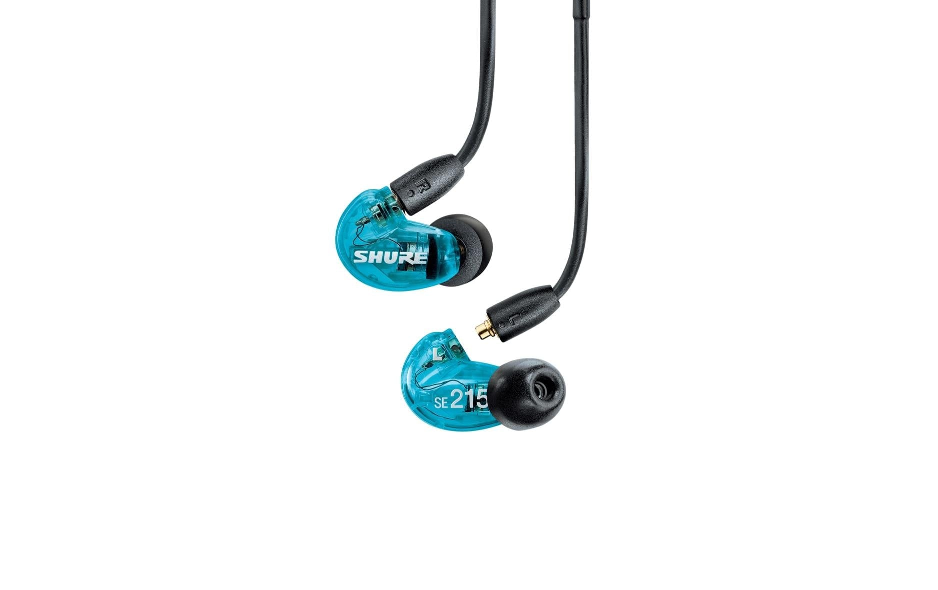 Shure SE215DYBLUNI-EFS – In-Ear Kopfhörer – kabelgebunden – blau