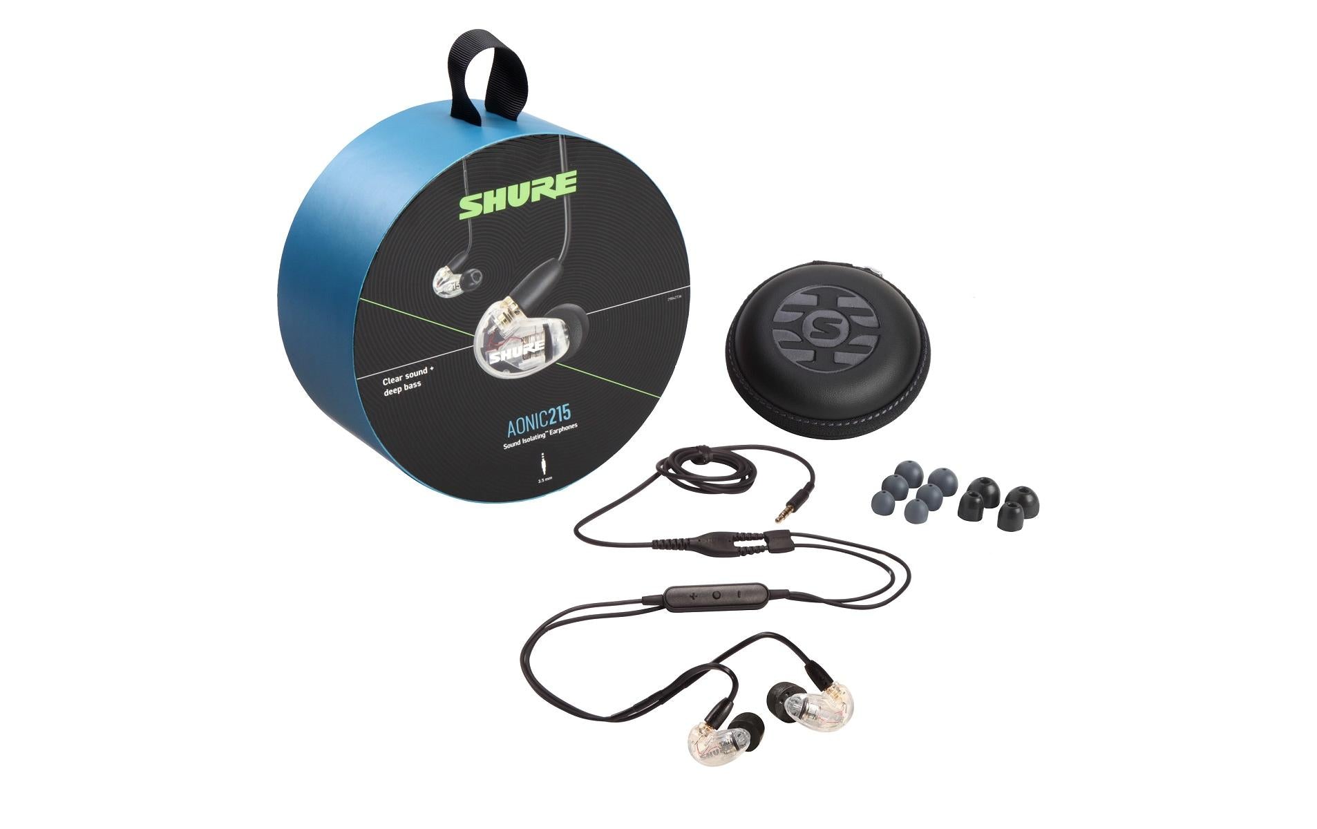 Shure SE215DYCLUNI-EFS – In-Ear Kopfhörer – kabelgebunden – schwarz
