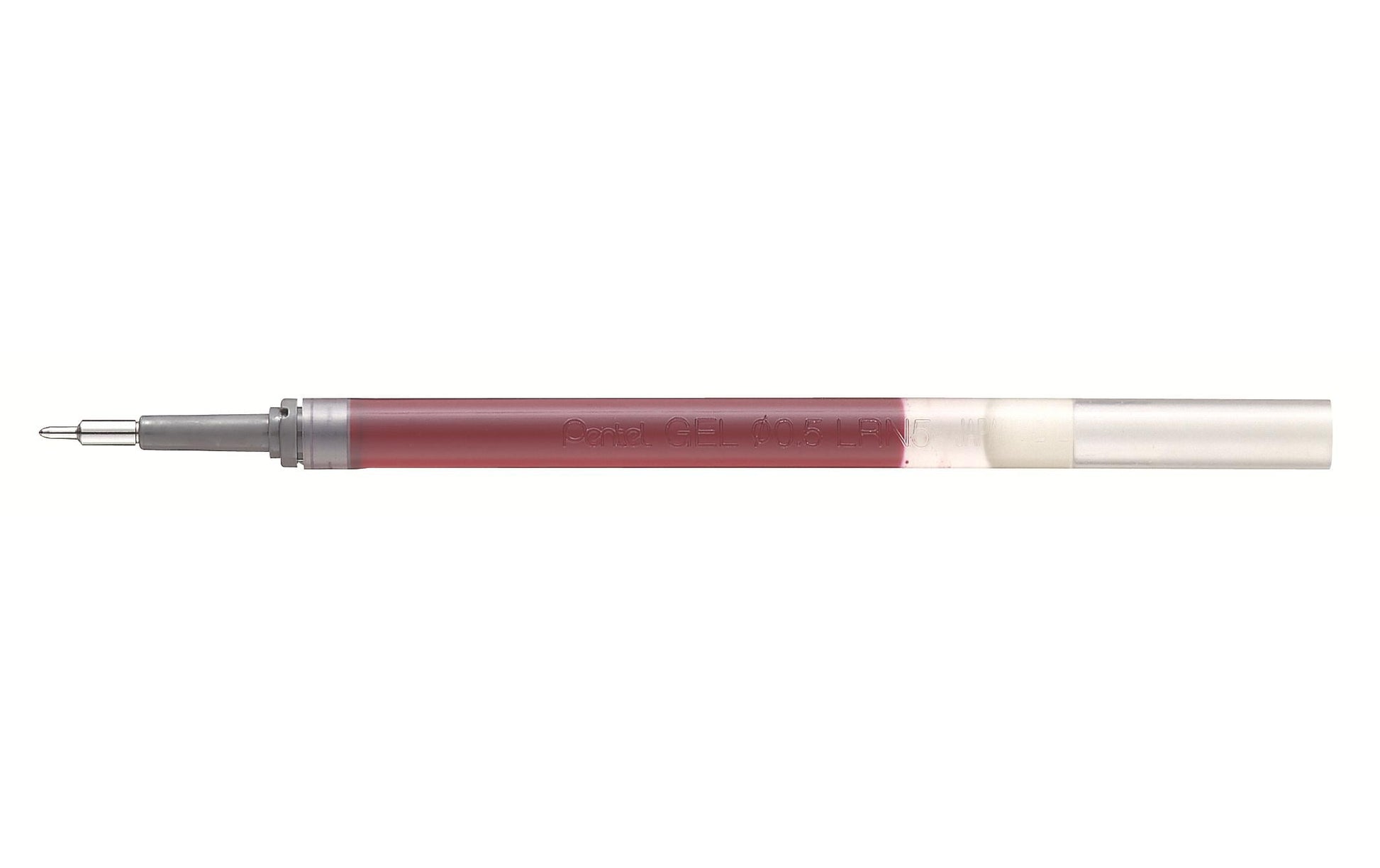 Pentel EnerGel Roller-Ersatzmine für Roller (ausser BLN15, BLN25, BL17 und BL27) – rot, 0,5 mm, geruchsarm