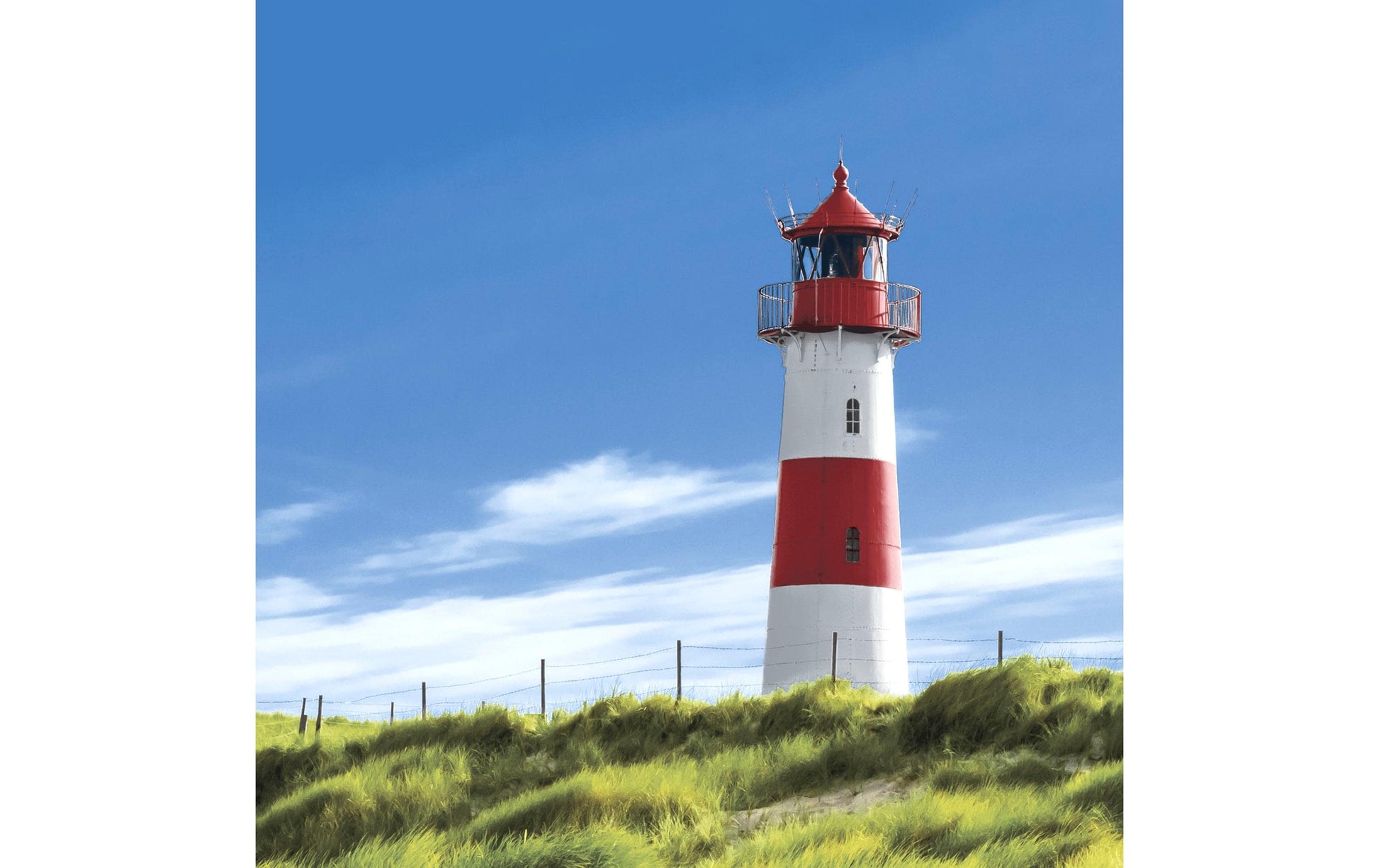 Paper + Design Servietten Lighthouse – mehrfarbig – 33 × 33 cm, 3-lagig – 20 Stück