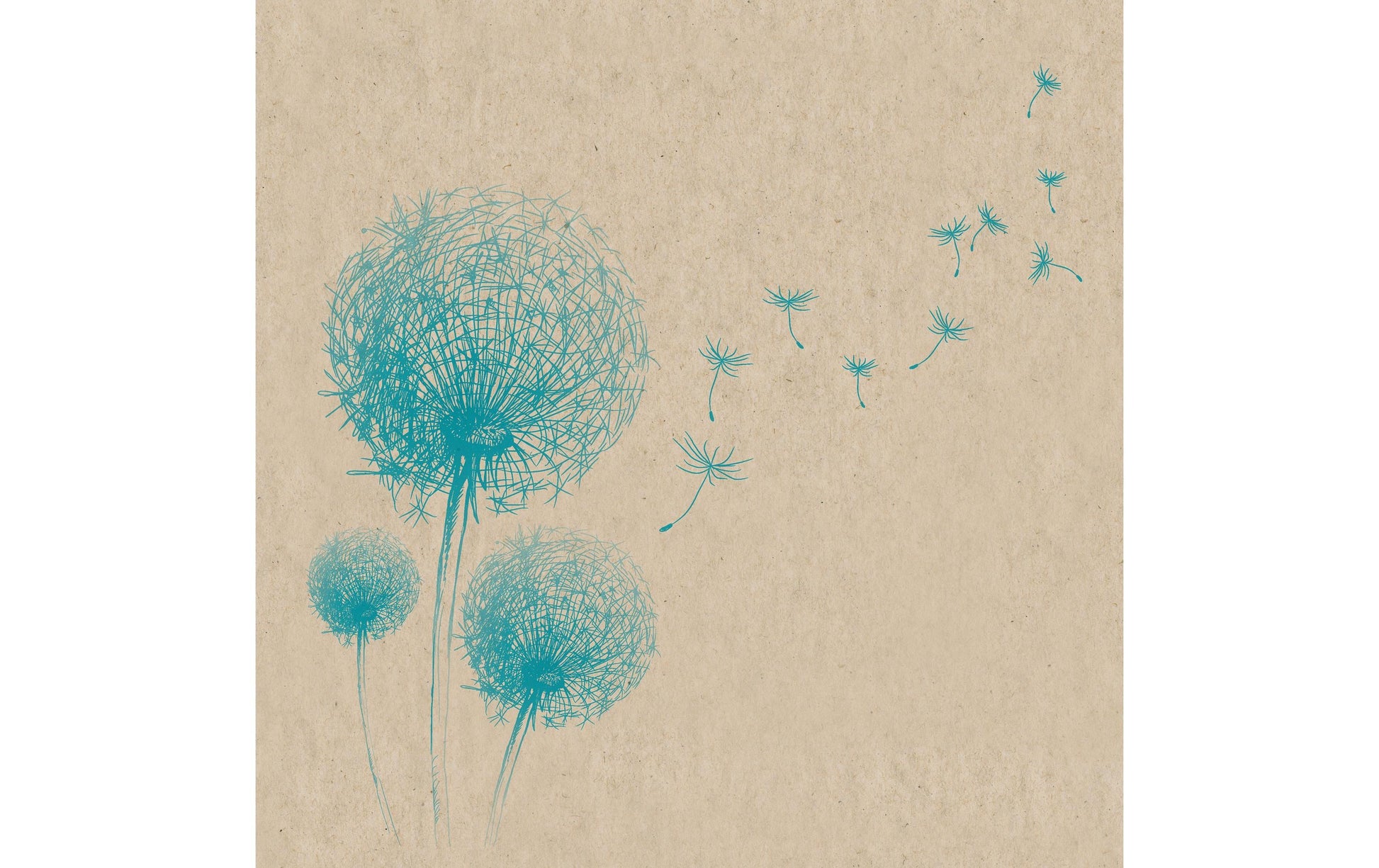 Paper + Design Servietten Fly away – 33 × 33 cm, 3-lagig – 20 Stück