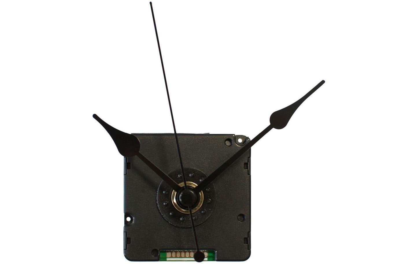 TFA-Dostmann TFA Dostmann Uhrwerk – Funk, analog, automatische Sommer-/Winterzeit, 5,6 × 5,6 × 3,7 cm, schwarz, Kunststoff