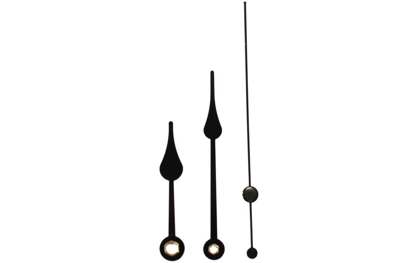 TFA-Dostmann TFA Dostmann Uhrwerk – Funk, analog, automatische Sommer-/Winterzeit, 5,6 × 5,6 × 3,7 cm, schwarz, Kunststoff
