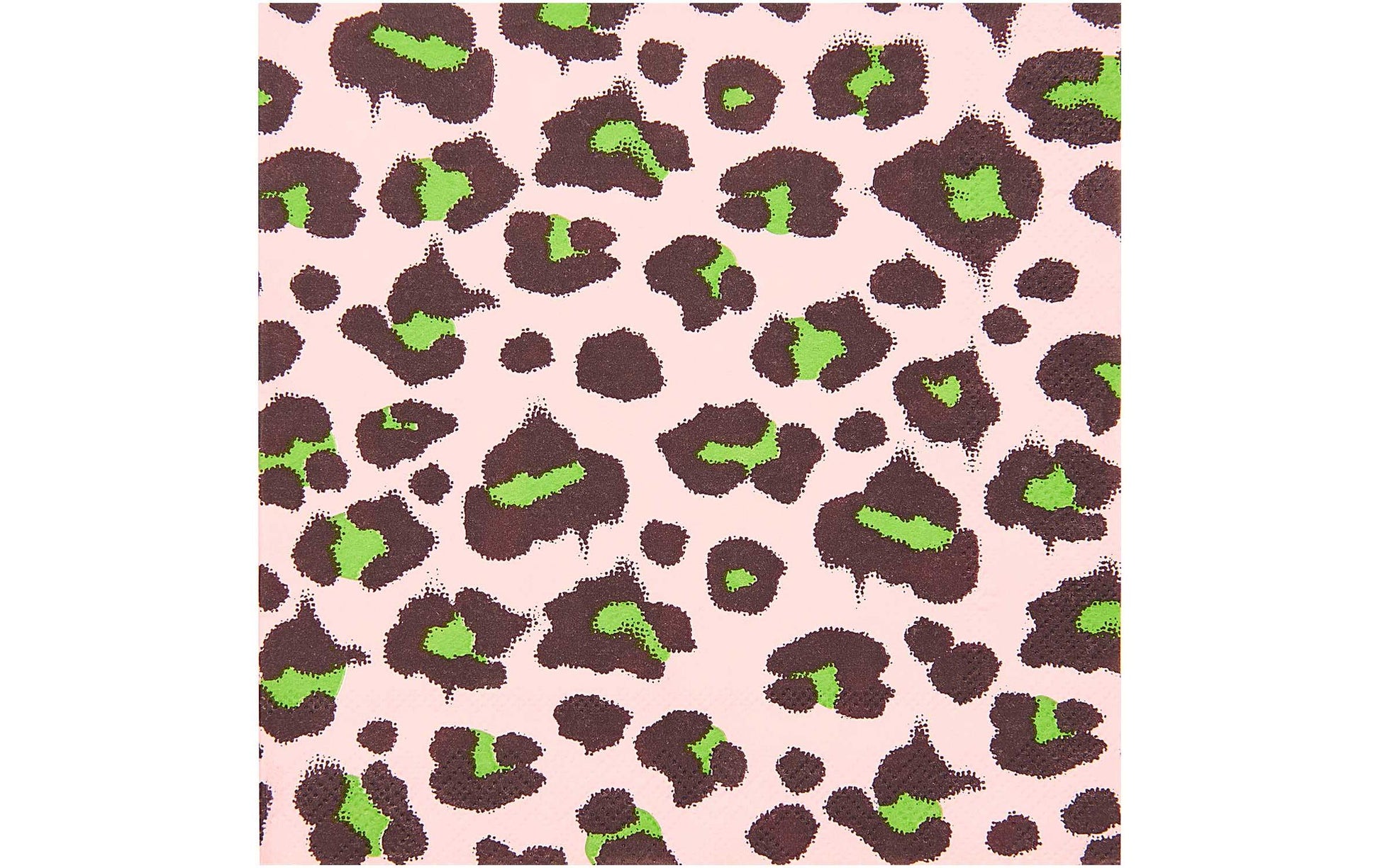 Rico Design Servietten Muster, 33 × 33 cm, rosa/grün – 20 Stk.