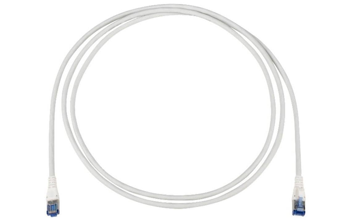 R&M Real10 Patchkabel – Cat 6 S/FTP, 3 m, Grau, LSFRZH, RJ‑45