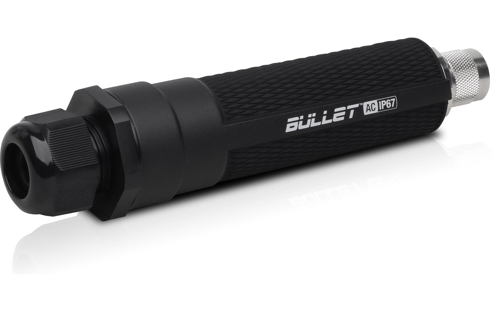 Ubiquiti airMAX Bullet AC – Dual-Band (2,4/5 GHz) Funkbrücke, PoE, 21 dBm, IP67, Schwarz