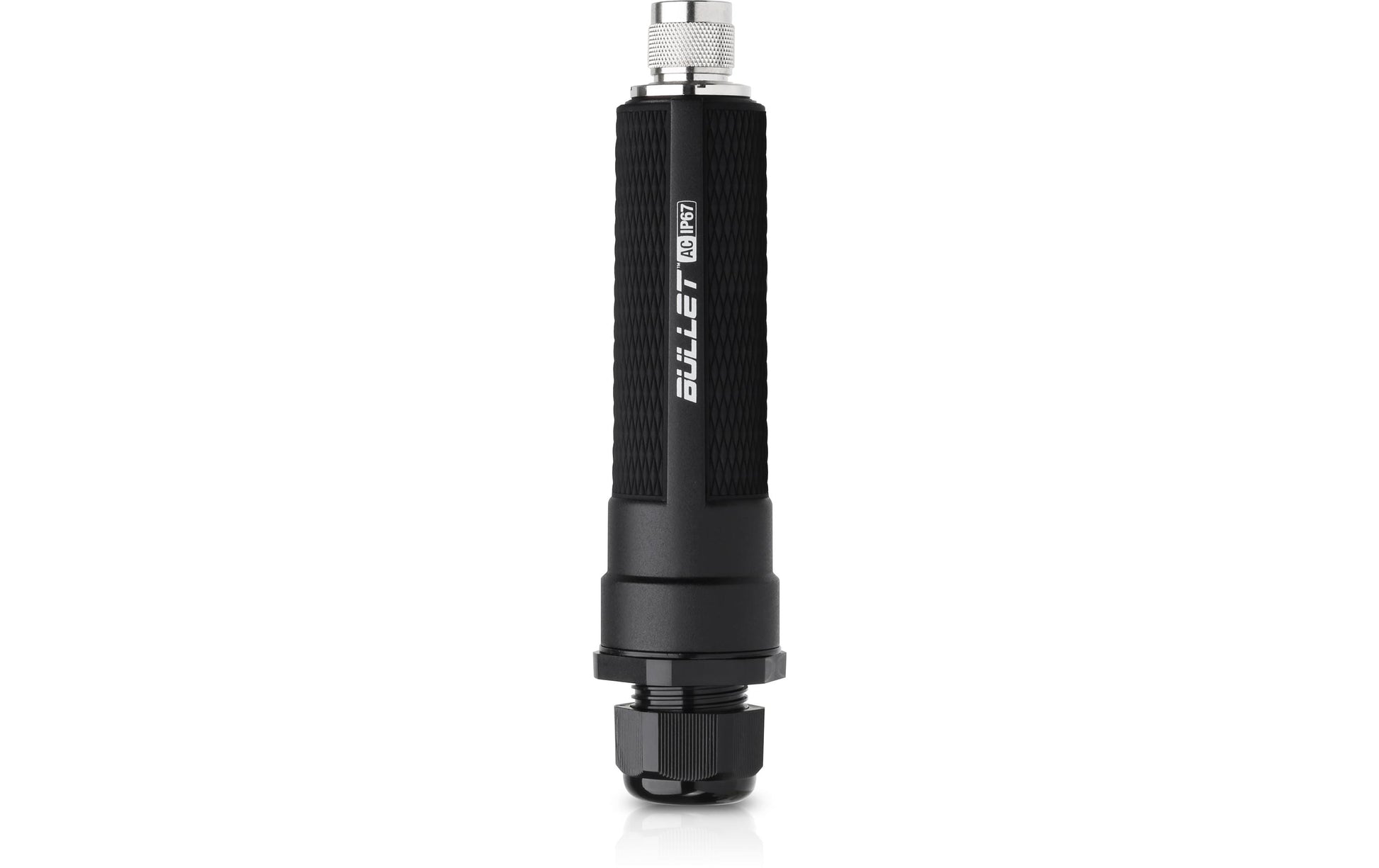 Ubiquiti airMAX Bullet AC – Dual-Band (2,4/5 GHz) Funkbrücke, PoE, 21 dBm, IP67, Schwarz