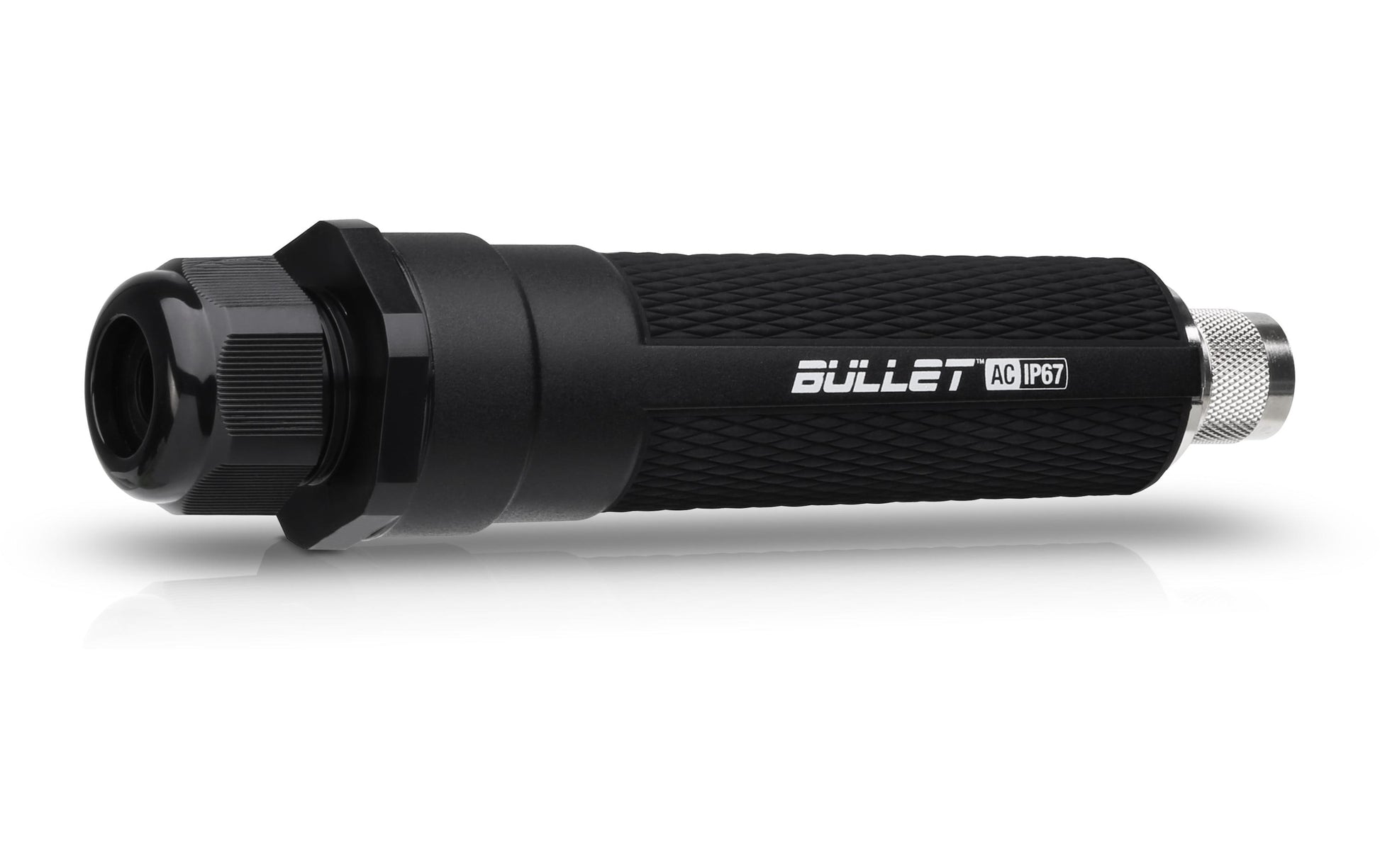 Ubiquiti airMAX Bullet AC – Dual-Band (2,4/5 GHz) Funkbrücke, PoE, 21 dBm, IP67, Schwarz