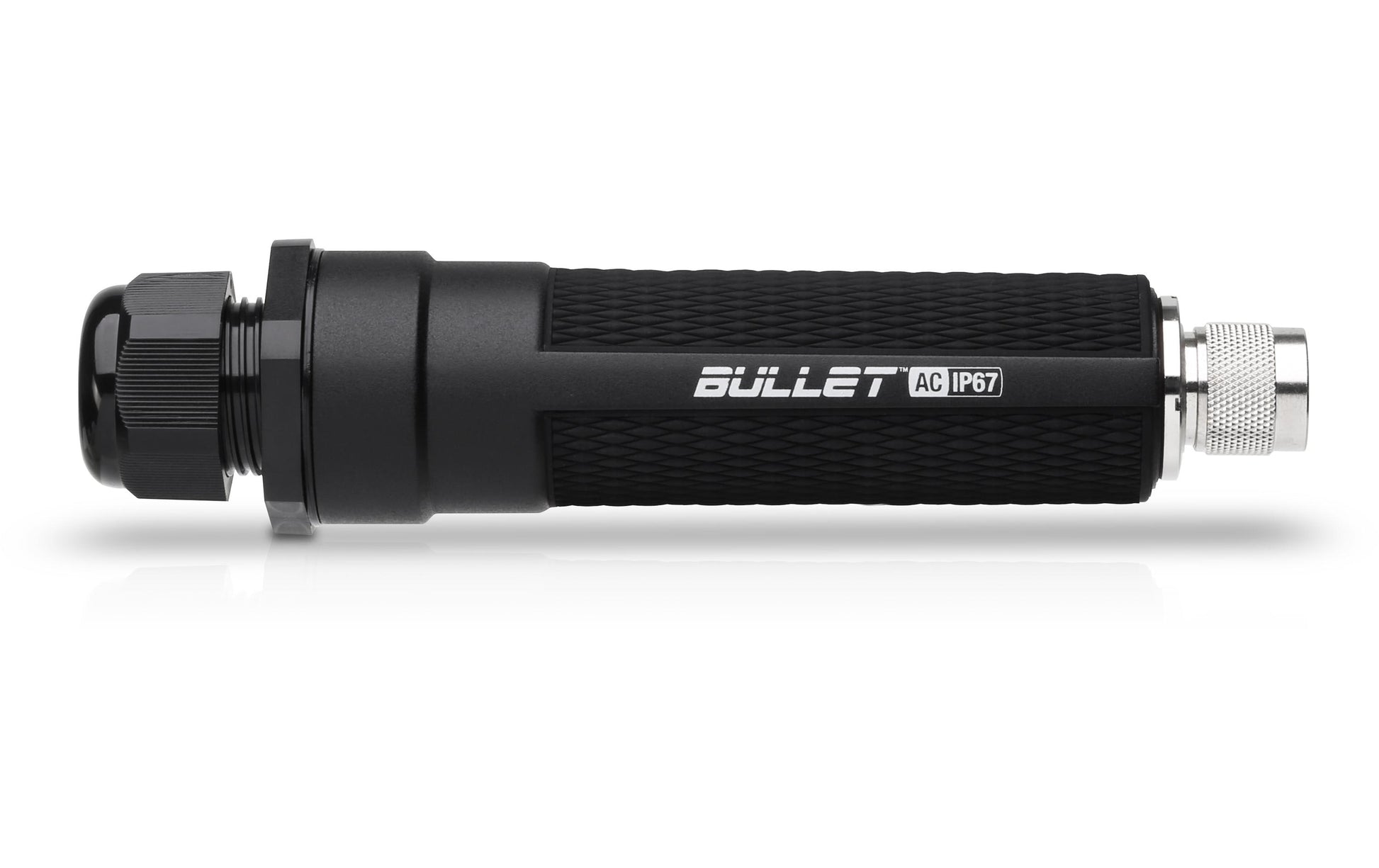 Ubiquiti airMAX Bullet AC – Dual-Band (2,4/5 GHz) Funkbrücke, PoE, 21 dBm, IP67, Schwarz