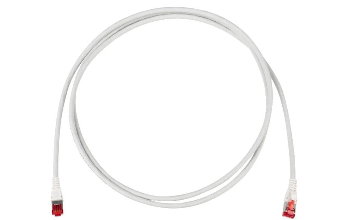 R&M Patchkabel – Cat6A S/FTP, 5 m, Grau, LSFRZH, RJ-45