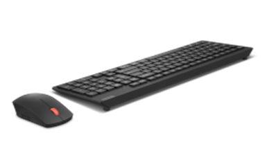 Lenovo Essential Wireless Combo – Tastatur- und Maus-Set – 2,4 GHz (Nano-Empfänger, USB-A) – AZERTY (FR) – Schwarz
