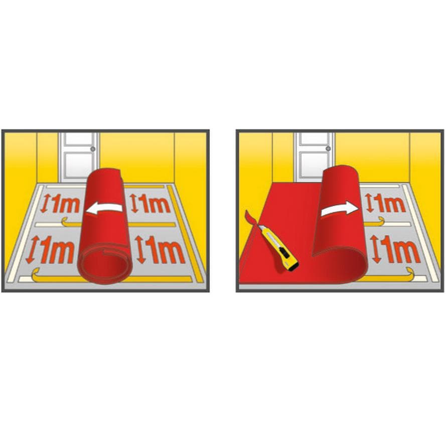 3M Montageband extra stark – 50 mm × 20 m, braun, Innen