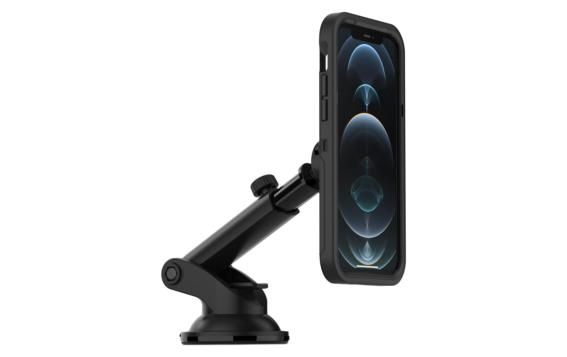 OtterBox Auto-Halterung, Saugnapf, drehbar – für iPhone ab 12 (MagSafe) – Schwarz