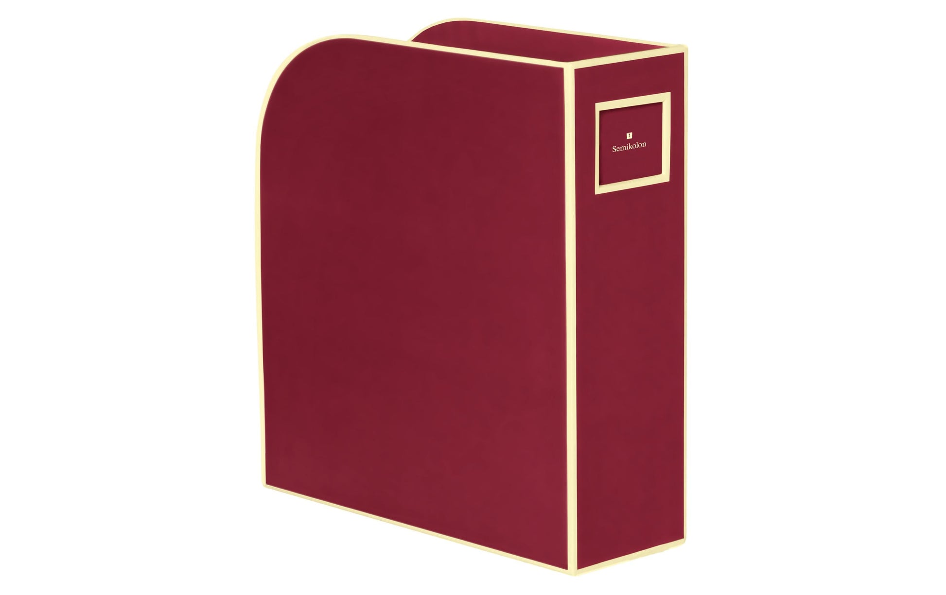 Semikolon Stehsammler – A4 – Karton – Rot – 105 × 260 × 310 mm