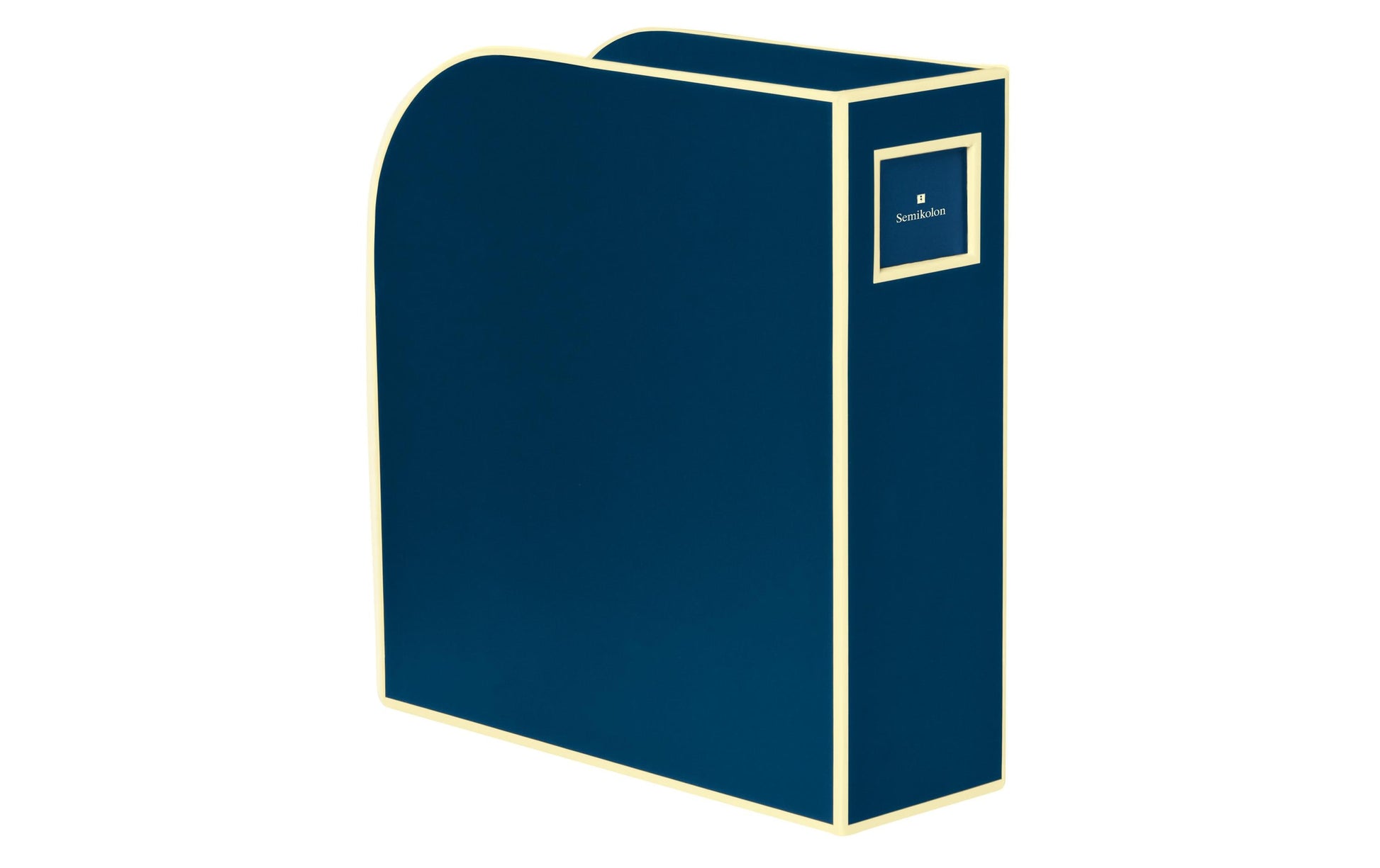 Semikolon Stehsammler – A4 – Karton – Marineblau – 105 × 260 × 310 mm