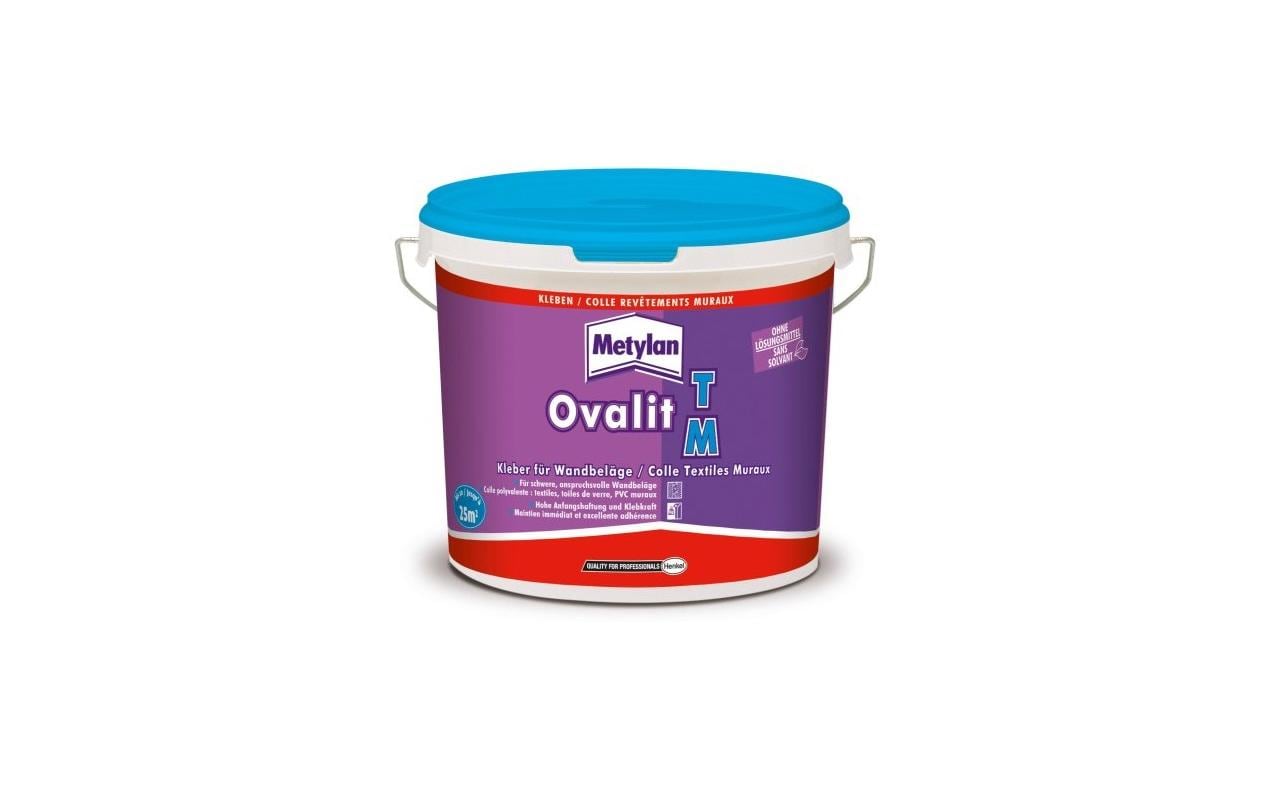 Metylan Ovalit TM Alleskleber – transparent, Gel, für verschiedene Oberflächen, 1500 g