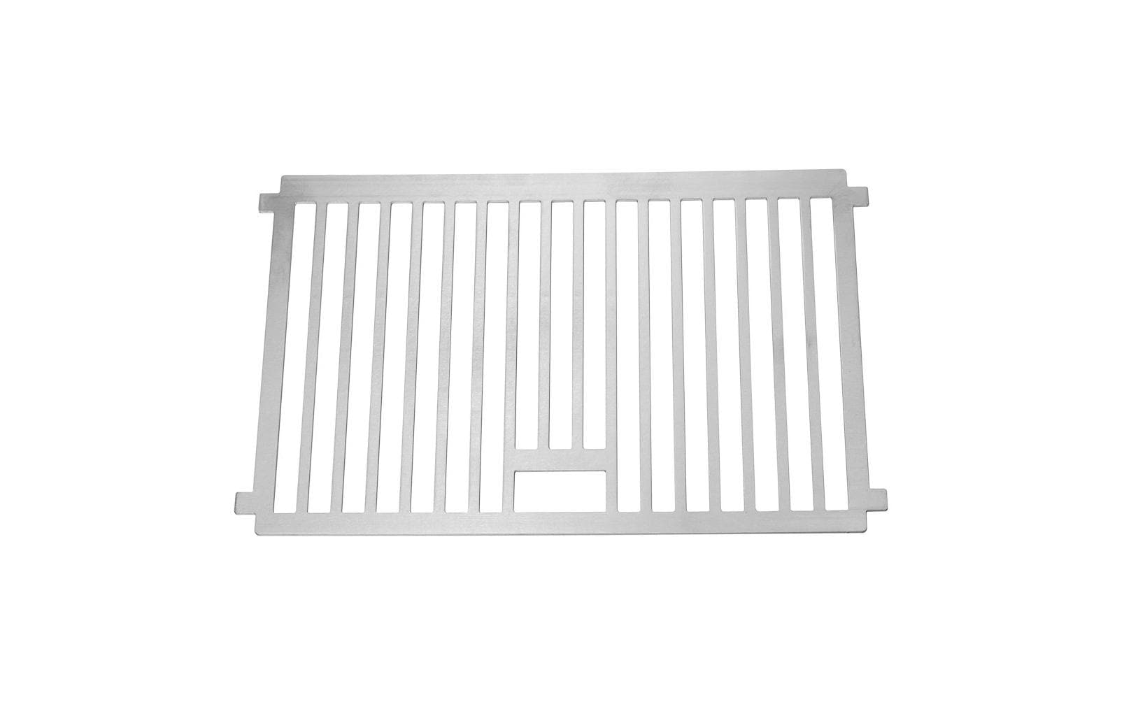 FENNEK Grillrost 28,2 × 18,3 × 0,2 cm, Edelstahl, rechteckig, für Fleisch